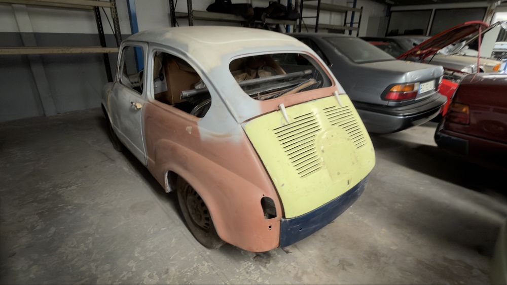 Fiat 600 para restauro
