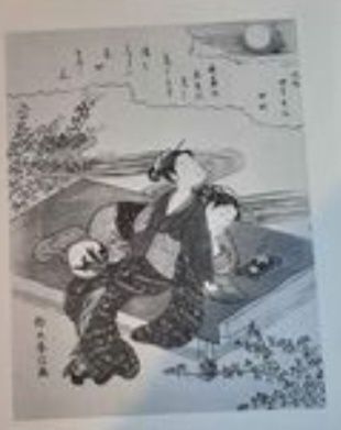 pinturas japonesas preto e branco