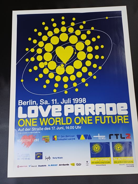 Plakat loveparade