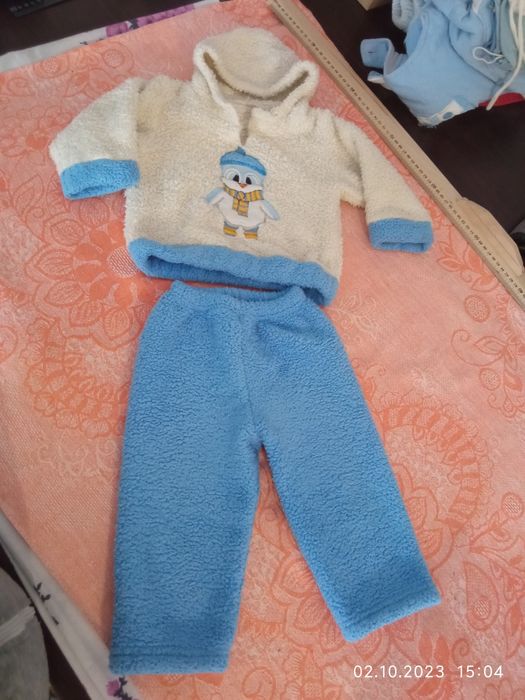 Дитячі теплі речі від 3 місяців