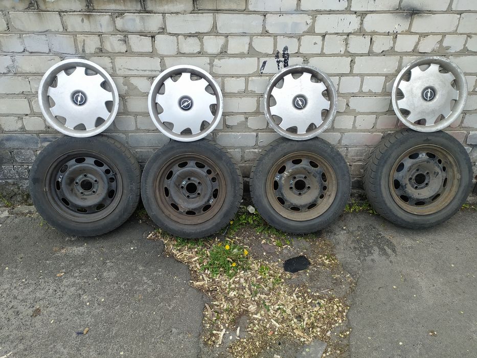 Диски сталеві до Опель R15 з ковпаками