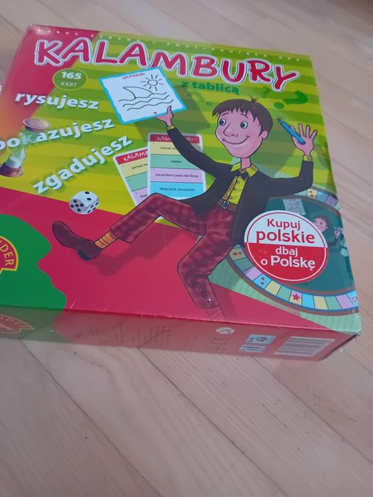 Kalambury wydanie Big z tablica Nowe gra
