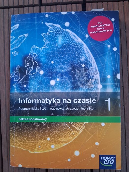 Informatyka- podręcznik klasa I
