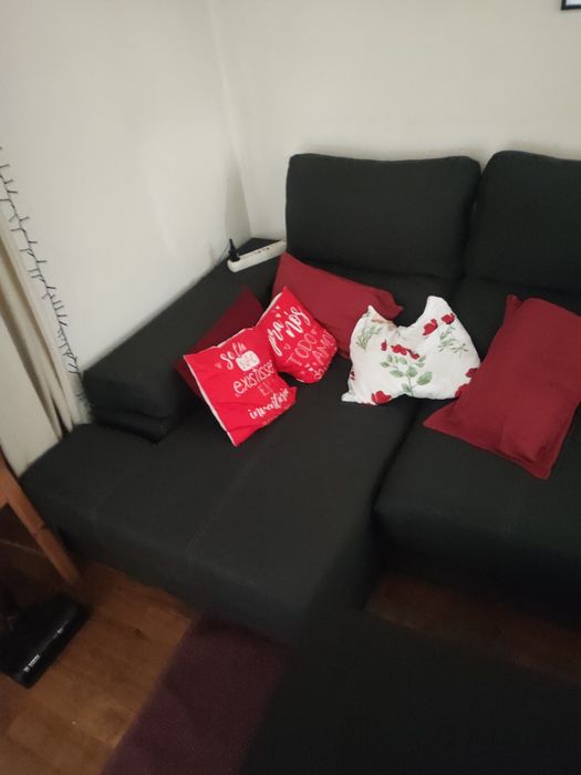 Sofá grande com 2 chaise longues