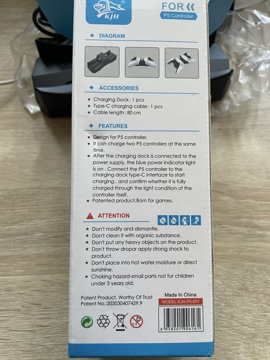 Stacja ładująca kontrolery PsP 5