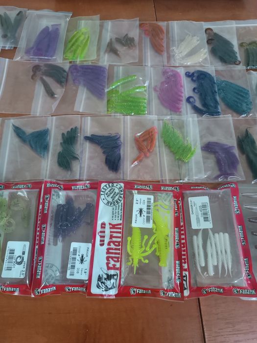 Fanatik, Flagman | Силікон на щуку/судака/окуня (70+ шт) — 600 грн