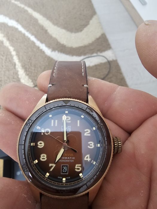 „TAG Heuer Autavia Bronze WBE5191.FC8276 Calibre 5 COSC Full Set