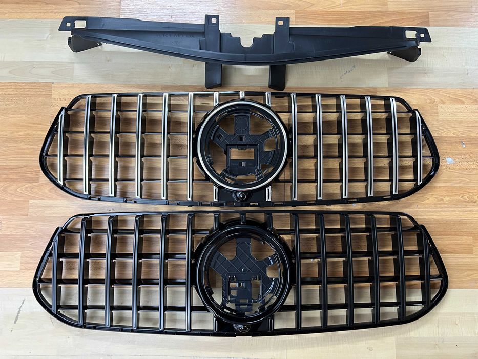 Решетка w167 amg GLE Mercedes 2023+ амг стиль GT е53 гриль