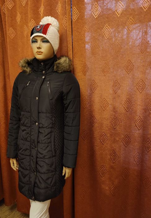 Пальто женское стеганое фирмы F&F