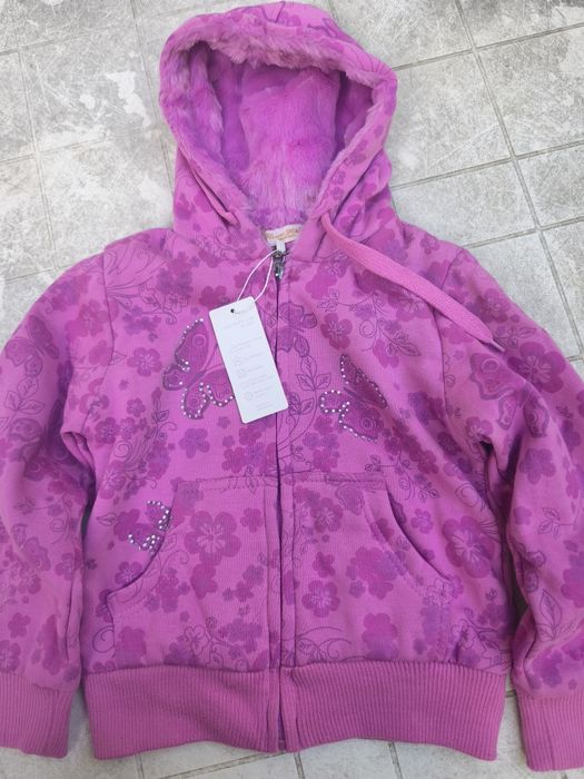 Bluzy dziewczęce ocieplane nowe