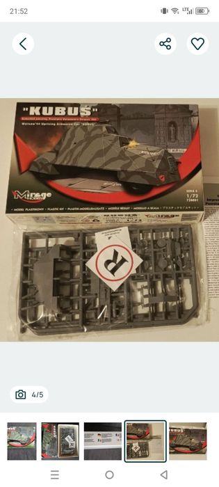 Model pojazdu KUBUŚ