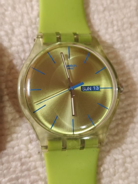 Zestaw zegarków Swatch.