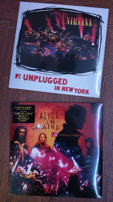 Alice In Chains 
MTV Unplugged  (2LP)

Nirvana 
Unplugged

Selados
60€