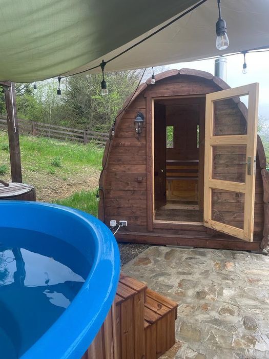 Dom z prywatną sauną i jacuzzi - Bieszczady