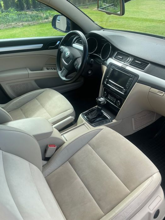 Skoda Superb II 3.6 FSI VR6 4x4 DSG Platinum | 260 KM | Salon Czechy