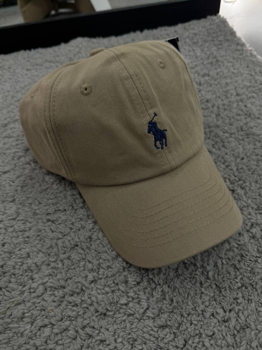 Кепка Поло Ральф Лаурен / бейсболка поло ральф лоурен чорна/ бежева