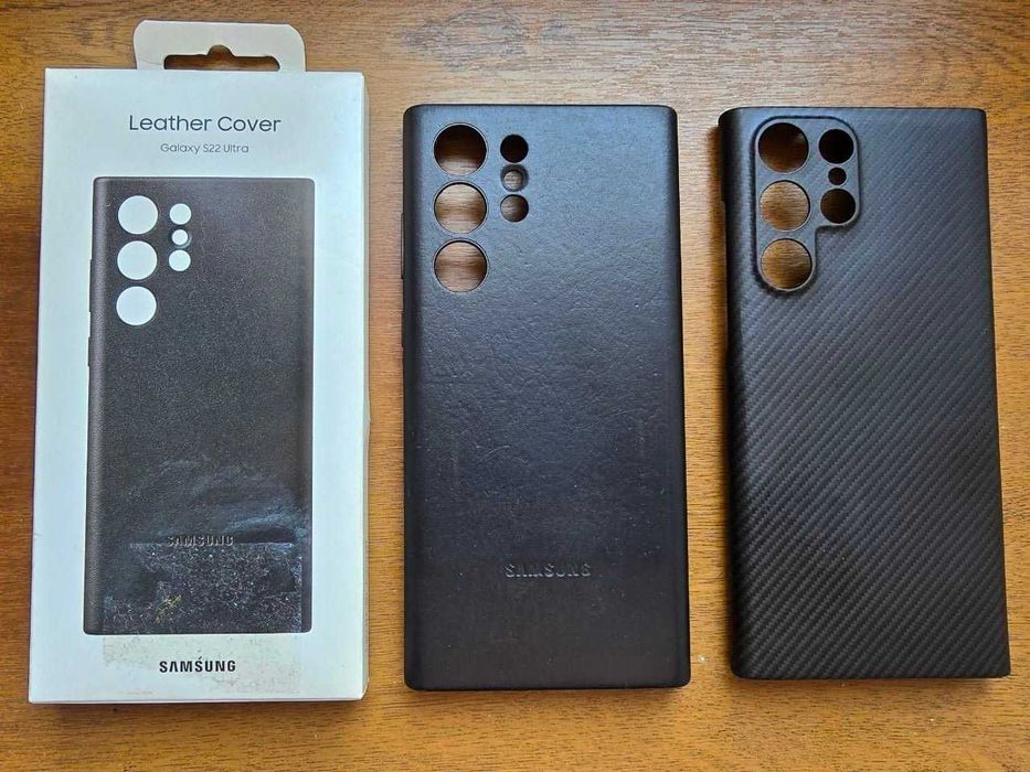 Чехол Samsung leather case s22 ultra