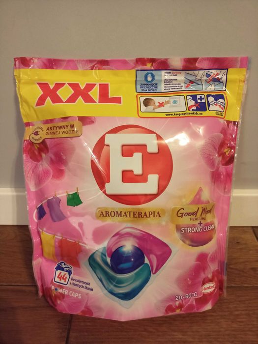 Kapsułki do prania E Power Caps Aromaterapia Orchidea 44 szt i inne