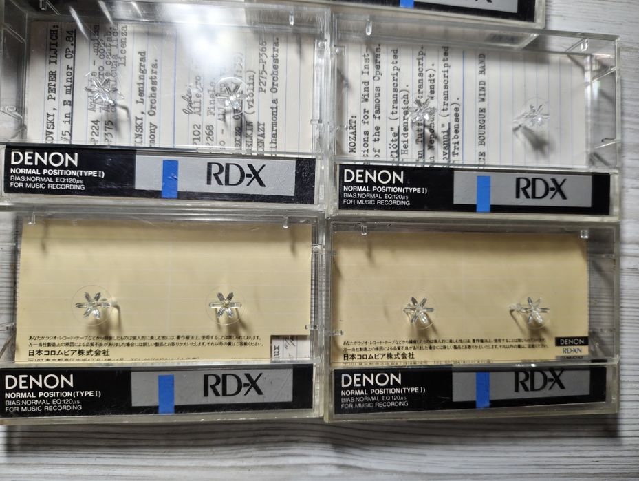 Аудіокасети Denon RD-X