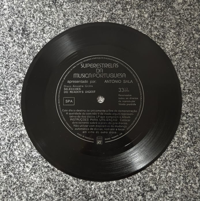 Vinil Super Estrelas da Música Portuguesa