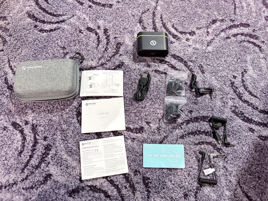 Петличний мікрофон Hollyland M1 Duo.