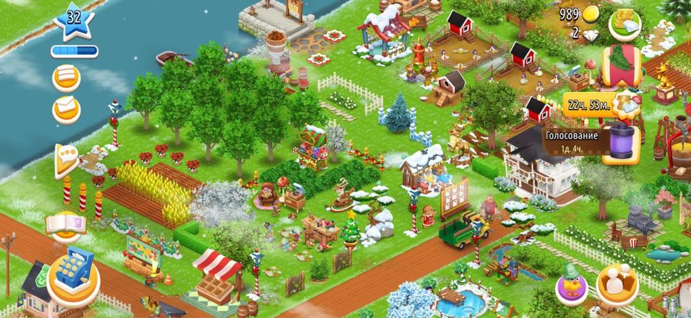Продам аккаунт в Hay day