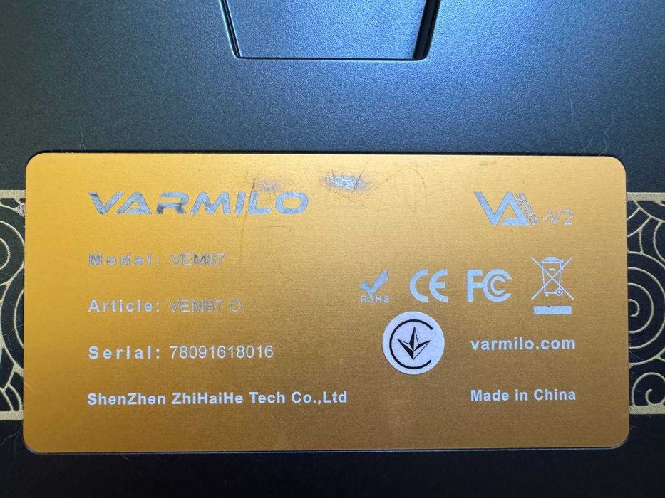 Клавіатура Varmilo VEM87 Beijing Opera 87Key - Sakura