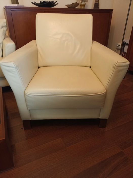 Sofa Kanapa i Fotel marki Kler skóra naturalna