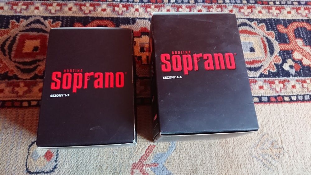 Rodzina Soprano Sezony 1 2 3 4 5 6 Komplet Zestaw
