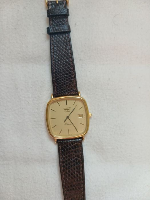 Relógio Suíço Longines Vintage – Anos 90 – Banhado a Ouro