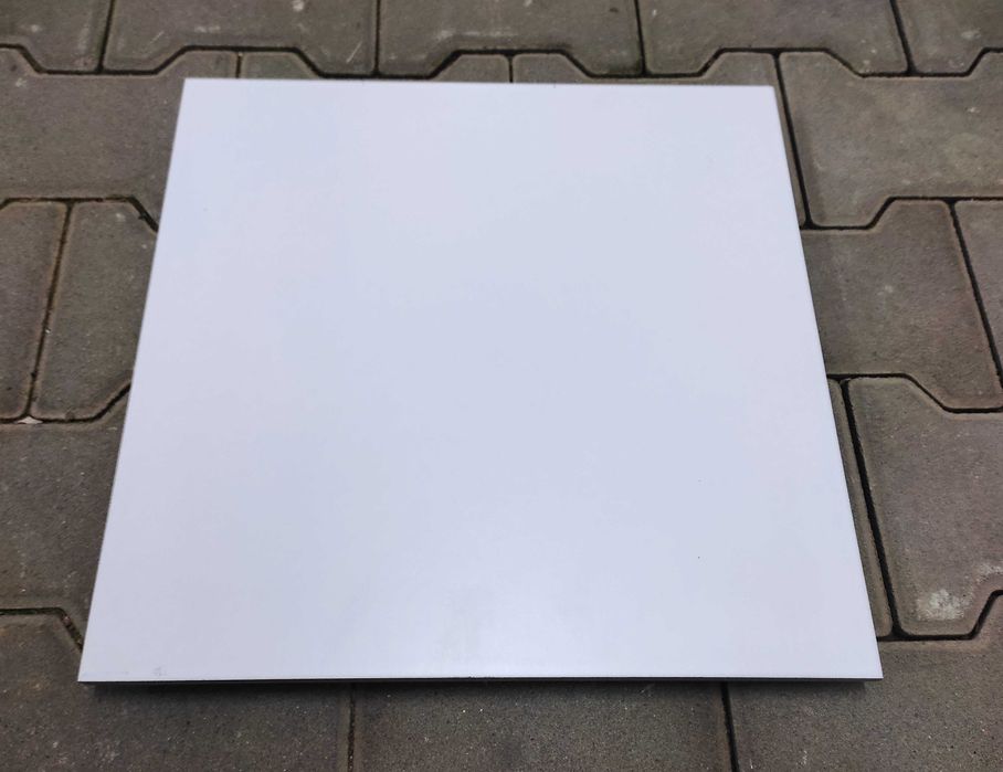 Płytki podłogowe matowe białe 40x40 cm. Gat.1