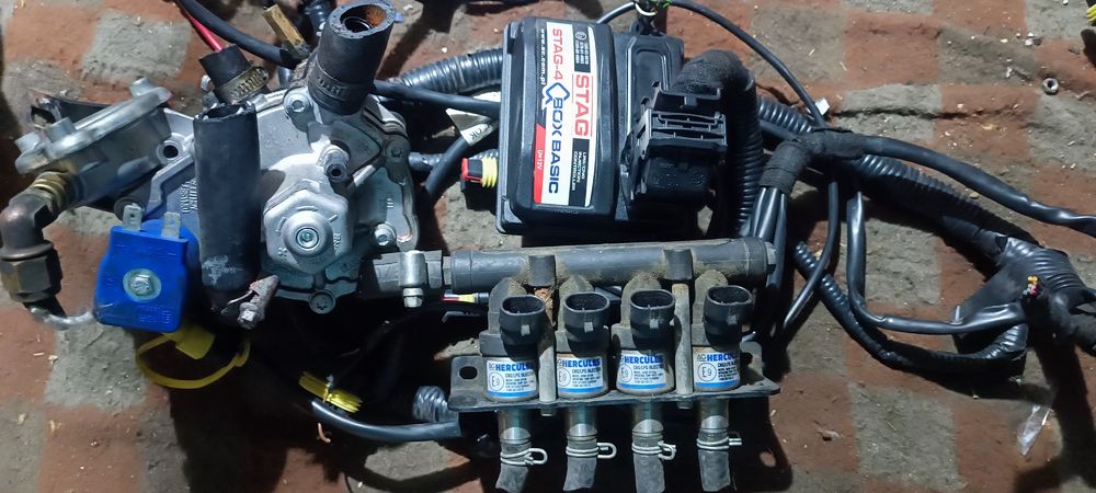 Instalacji gazowej  sekwencji LPG Stag Qbox plus Next, basic, gofast