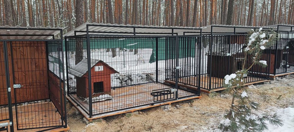 Kojce klatki boxy dla psów 3x2