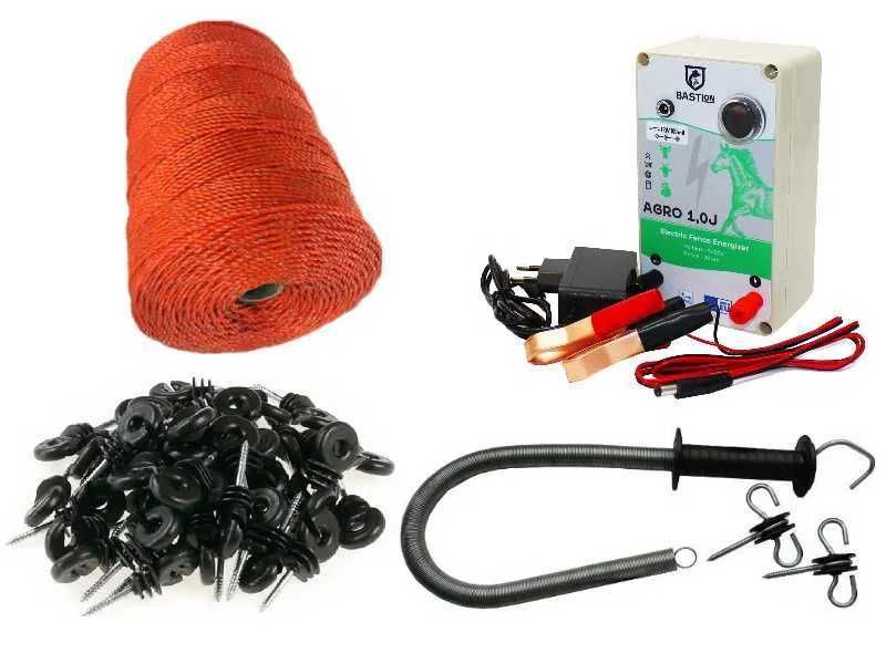Комплект електроогорожі на 1 га, електропастух