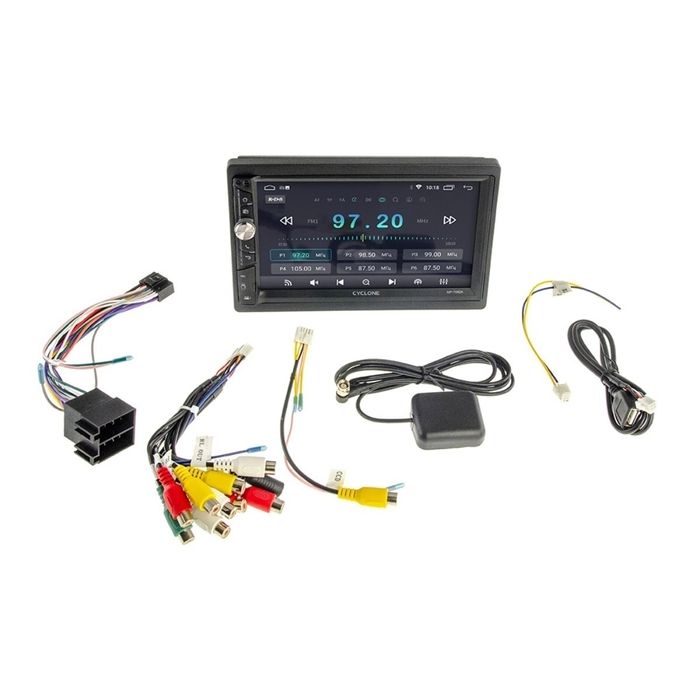 Магнітола Cyclone MP-7082A 2DIN Android 10 2/32GB IPS Wi-Fi Bluetooth CarPlay Android Auto Auto