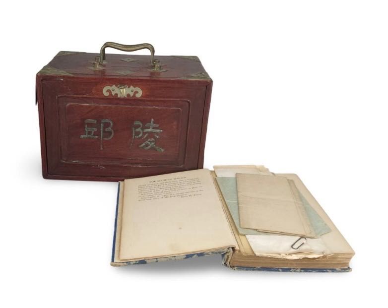 Raro e antigo jogo Mah-Jong do séc. XIX