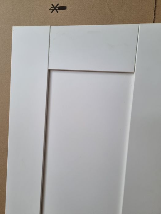 Fronty białe Ikea savedal 3 szt.
