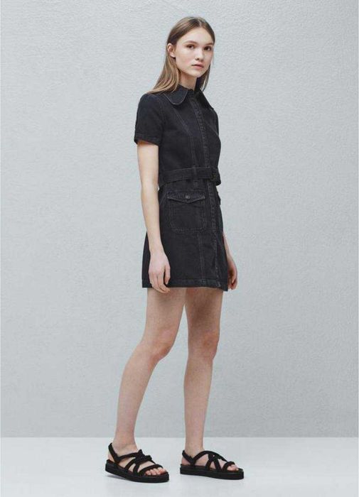 Джинсовое платье