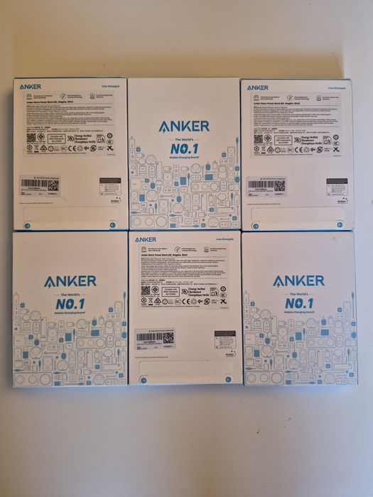 Магнітний повербанк Anker Nano Qi2 15W Ultra-Slim 5000mAh MagSafe Новий