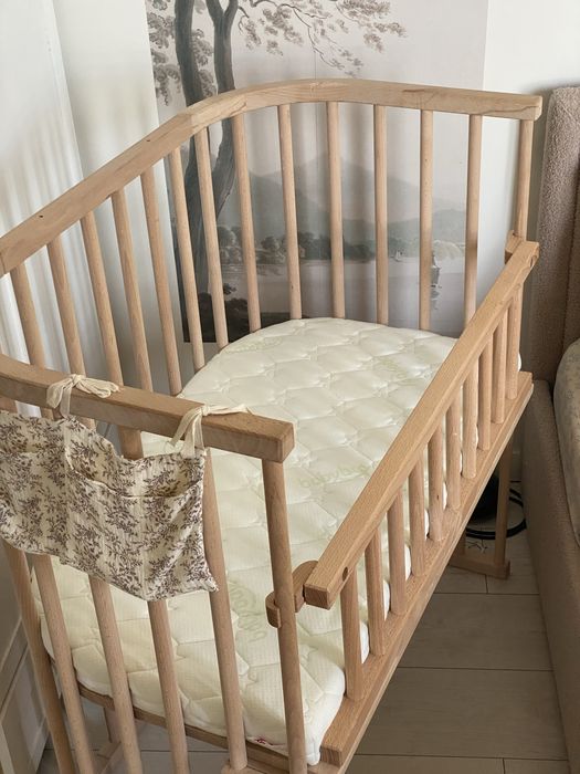 Łóżeczko dostawne dla noworodka Babybay Boxspring