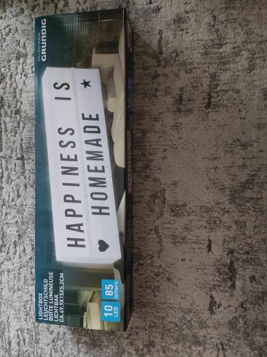 Lampka Grundig Led świecąca tablica