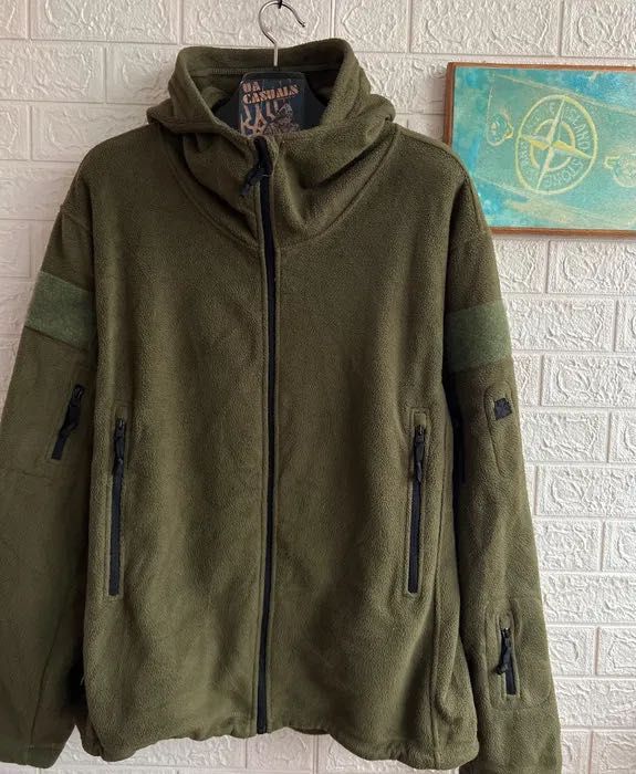 Тактична флісова кофта Savage Island військова мілітарі олива р2-3ХЛ