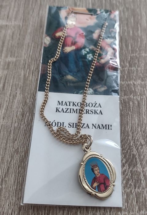 Matko Boża Kazimierska Módl Się Za Nami! Medalik Wisiorek
