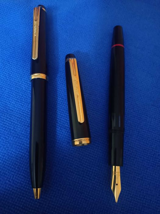 Caneta e esferográfica Rotring Renaissance conjunto cor preta