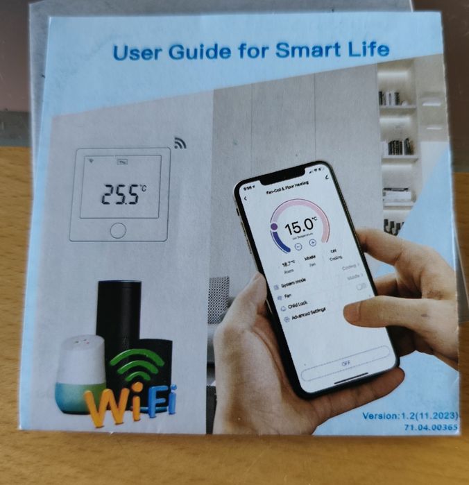 Termostato inteligente WI FI
