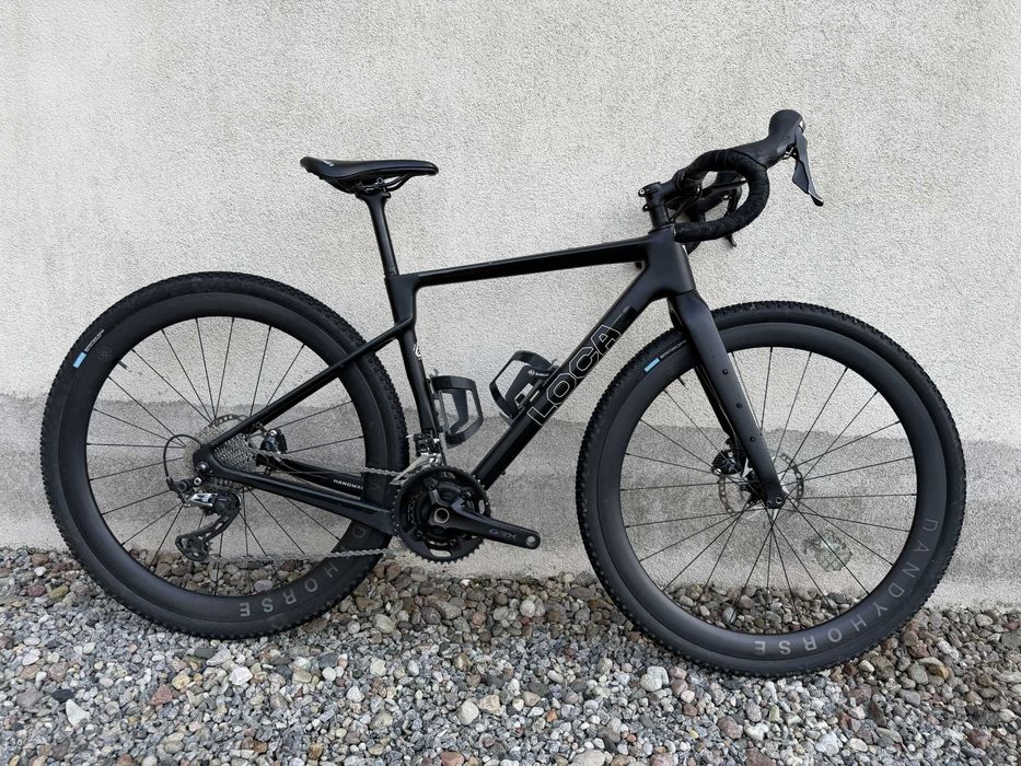 Rower gravelowy Loca Bikes rozmiar XS carbon GRX 810 (2 × 11)