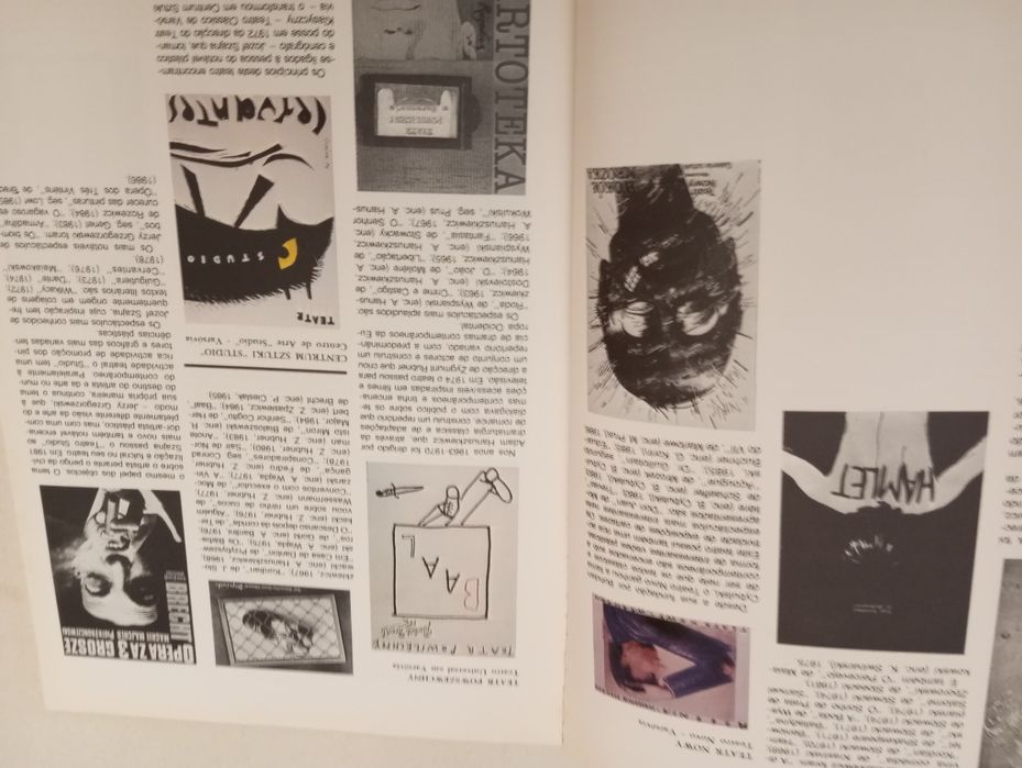 Livro/Cartaz do Teatro Polaco