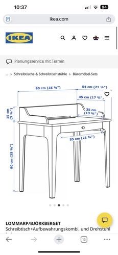 Письмовий стіл Ikea