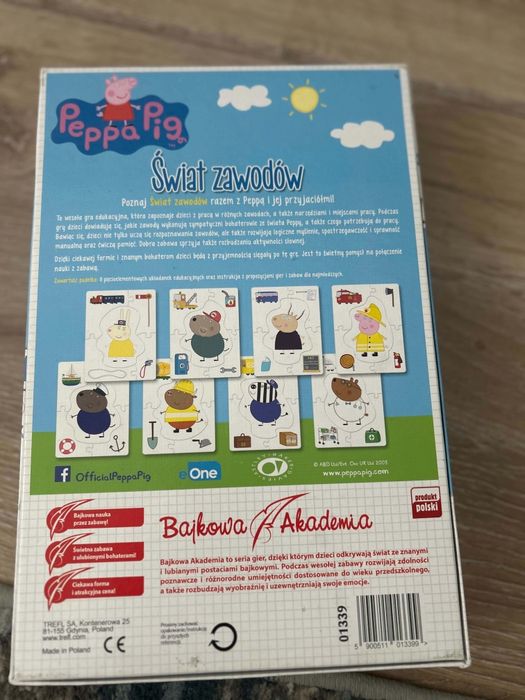Gra Świat zawodów - świnka peppa
