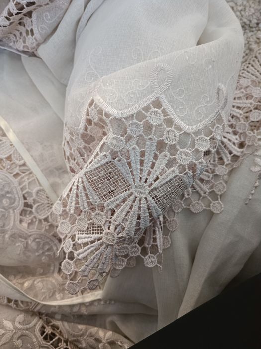 Firana zasłona z haftem 280x152